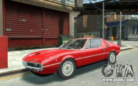 Alfa Romeo Montreal 1970 for GTA 4
