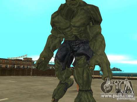 Hulk Skin for GTA San Andreas