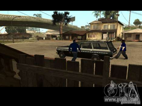 Piru Street Crips for GTA San Andreas