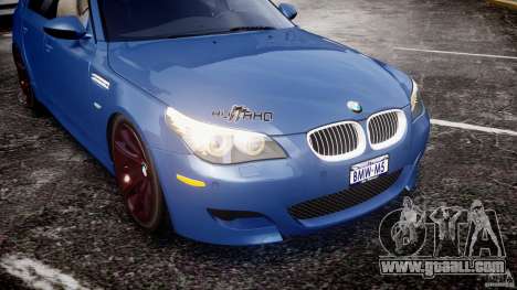 BMW M5 E60 2009 for GTA 4