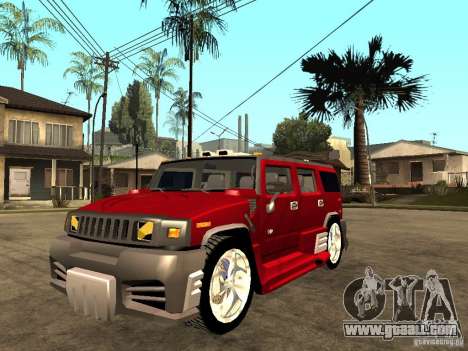 Hummer H2 NFS Unerground 2 for GTA San Andreas