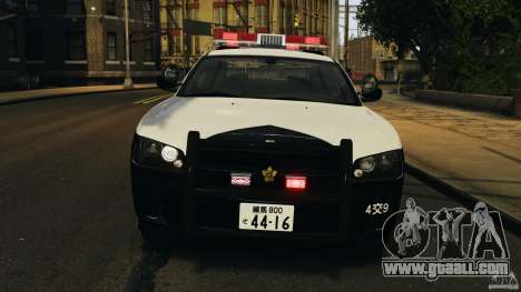 Dodge Charger Japanese Police for GTA 4