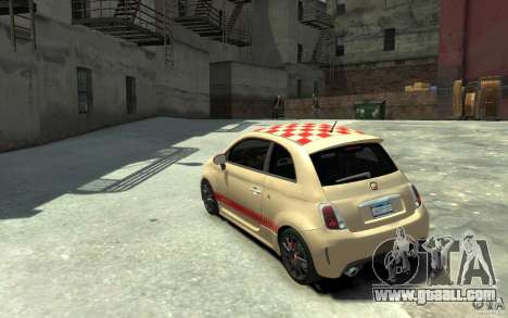 Fiat 500 Abarth Esseesse V1.0 for GTA 4