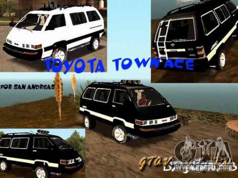 Toyota Town Ace for GTA San Andreas