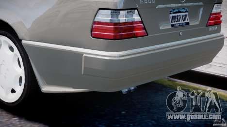 Mercedes-Benz W124 E500 1995 for GTA 4