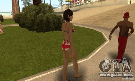 Bikini Girl for GTA San Andreas