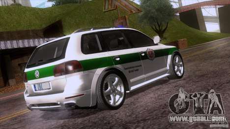 Volkswagen Touareg Policija for GTA San Andreas