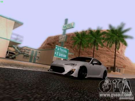 Toyota 86 TRDPerformanceLine 2012 for GTA San Andreas