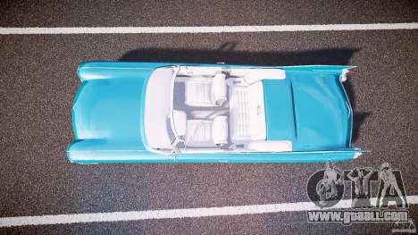 Cadillac Eldorado 1959 interior white for GTA 4