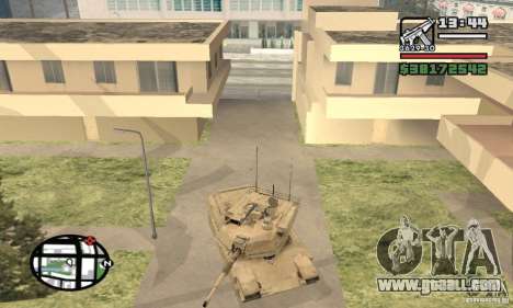 M1A2 Abrams TUSK for GTA San Andreas