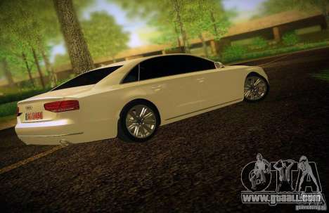 Audi A8 2010 for GTA San Andreas