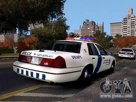 Ford Crown Victoria Homeland Security for GTA 4