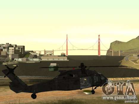 The helicopter from CoD 4 MW for GTA San Andreas