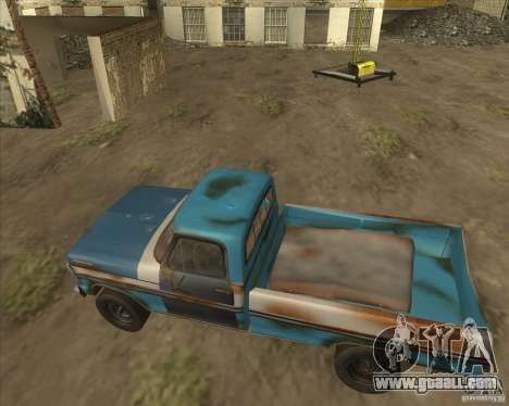 Ford F150 1978 old crate edition for GTA San Andreas