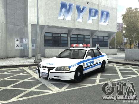Chevrolet Impala NYCPD POLICE 2003 for GTA 4