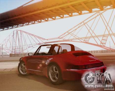 Porsche 911 Carrera 4 Targa (964) 1989 for GTA San Andreas