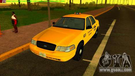 Ford Crown Victoria Taxi 2003 for GTA Vice City
