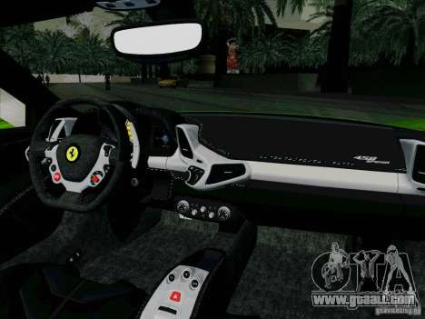 Ferrari 458 Spider for GTA San Andreas
