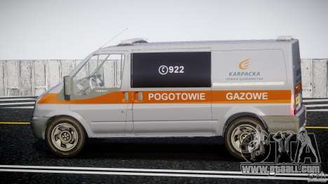 Ford Transit Usluga polski gazu [ELS] for GTA 4