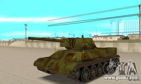 Tank T-34/76 for GTA San Andreas