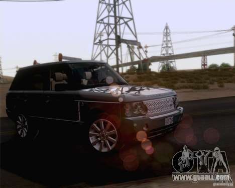 Land Rover Range Rover Supercharged 2008 for GTA San Andreas