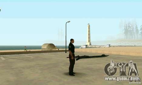 Sword of Nero in Devil May Cry 4 for GTA San Andreas