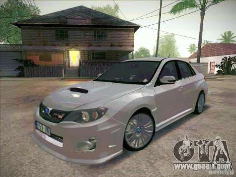 Subaru Impreza WRX STI 2011 Sedan for GTA San Andreas