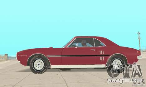 Pontiac Firebird 1968 for GTA San Andreas