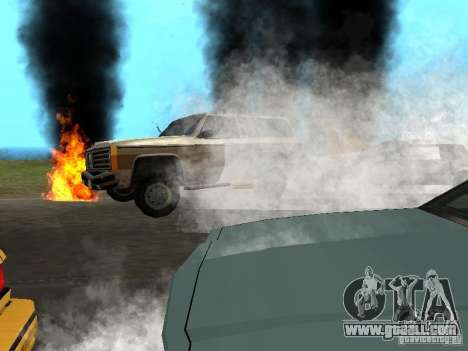 New effects, smoke, etc. for GTA San Andreas