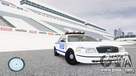 Ford Crown Victoria 2003 NYPD for GTA 4