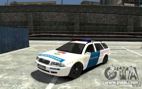 Skoda Octavia Kombi 2005 Hungarian Police for GTA 4