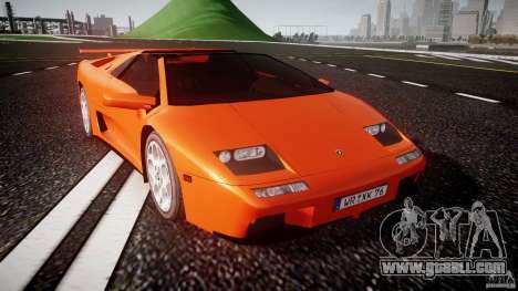 Lamborghini Diablo 6.0 VT for GTA 4