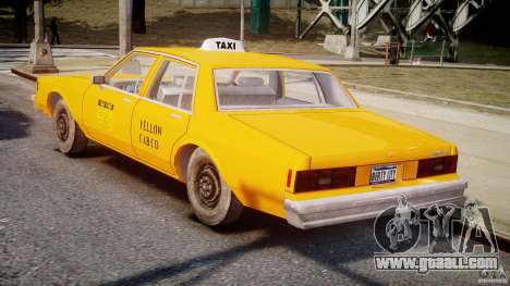 Chevrolet Impala Taxi v2.0 for GTA 4