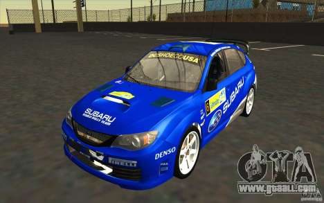 New vinyls to Subaru Impreza WRX STi for GTA San Andreas