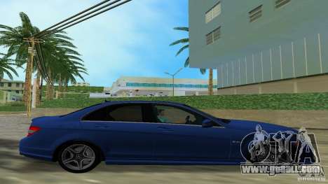 Mercedes-Benz C63 AMG 2010 for GTA Vice City