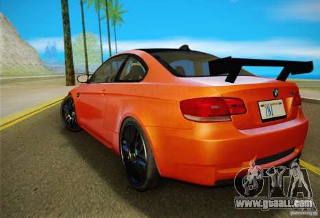 BMW M3 GT-S Final for GTA San Andreas