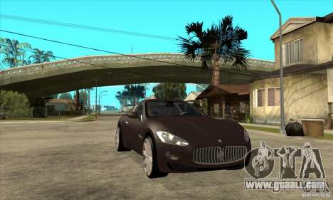 Maserati Gran Turismo for GTA San Andreas