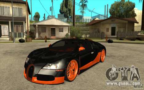 Bugatti Veyron Super Sport 2011 for GTA San Andreas