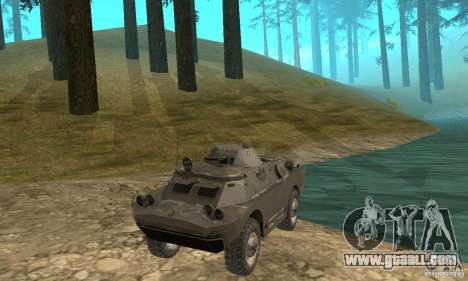 BRDM-2 winter version for GTA San Andreas
