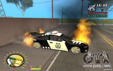 Burning car in GTA 4 for GTA San Andreas