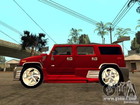 Hummer H2 NFS Unerground 2 for GTA San Andreas