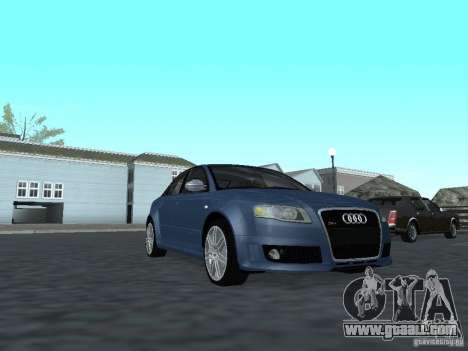 Audi RS4 for GTA San Andreas