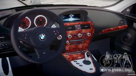 BMW M6 2010 v1.5 for GTA 4