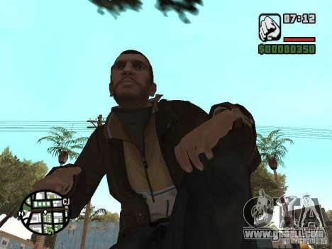 Niko Bellic for GTA San Andreas