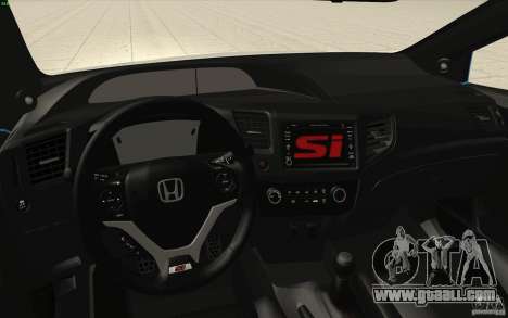 Honda Civic SI 2012 for GTA San Andreas