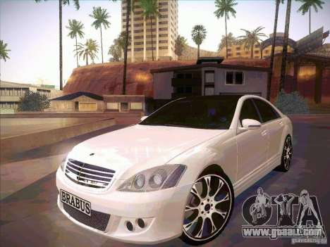 Mercedes-Benz S 500 Brabus Tuning for GTA San Andreas