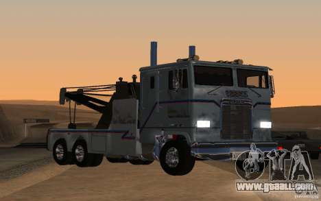 Kenworth K100 Towtruck for GTA San Andreas