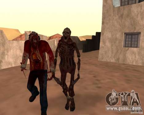 Zombie Half life 2 for GTA San Andreas