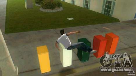 Cleo Parkour for Vice City for GTA Vice City