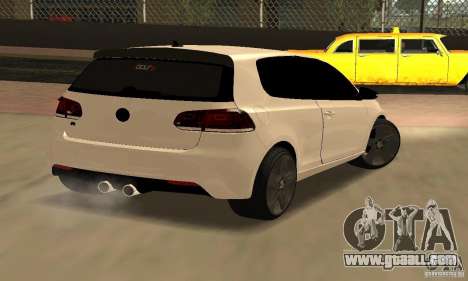 Volkswagen Golf R Modifiye for GTA San Andreas